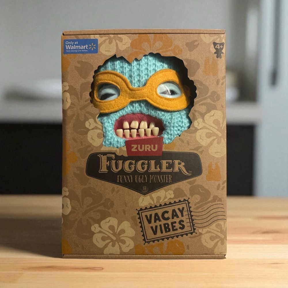 FUGGLER VACAY VIBES MR NEEDLES TURQUOISE FUNNY UGLY MONSTER NEW TOY